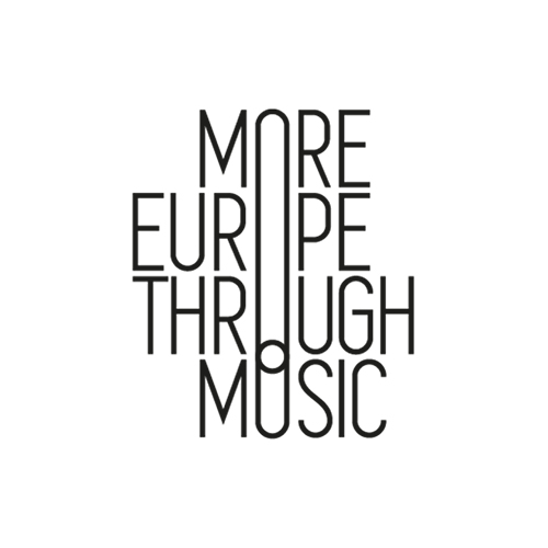 Logo More Europe Trhough Music