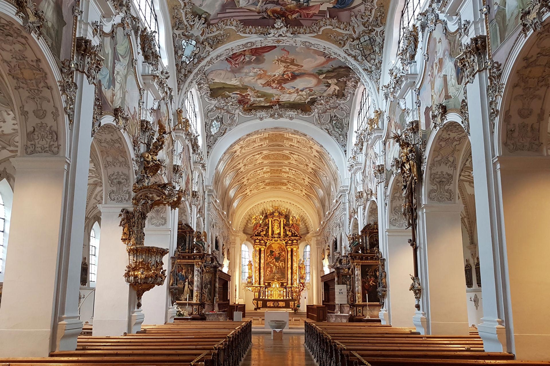 Stiftskirche Steingaden, Innenraum